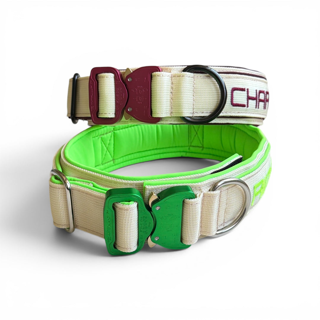 Luxus Heavy Duty Halsband 5 cm /7 cm/ 10 cm für grosse Hunde (zusätzliche Polster-Unterlage)