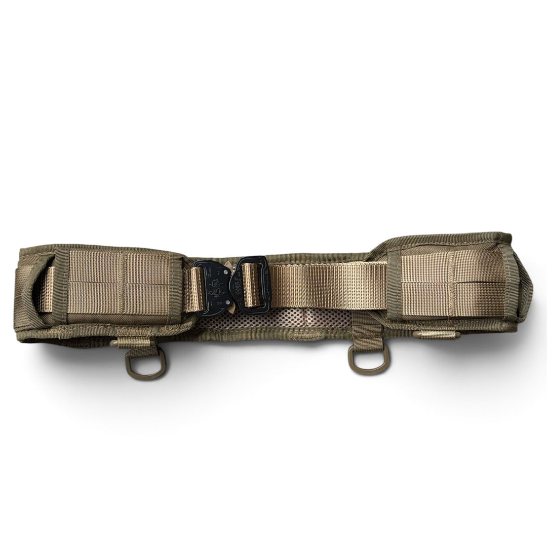Emergency belt/padded dog walking belt with original AUSTRIALPIN COBRA® buckle
