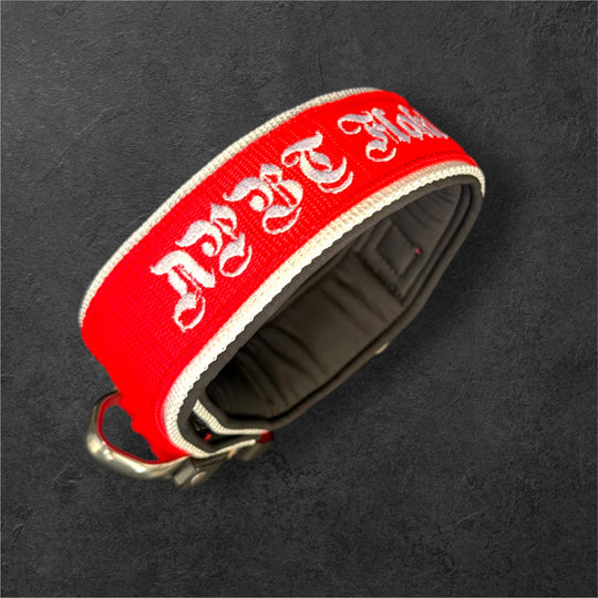 Luxus Heavy Duty Halsband Masshalsband Konfigurator 5 cm /7 cm/ 10 cm für grosse Hunde