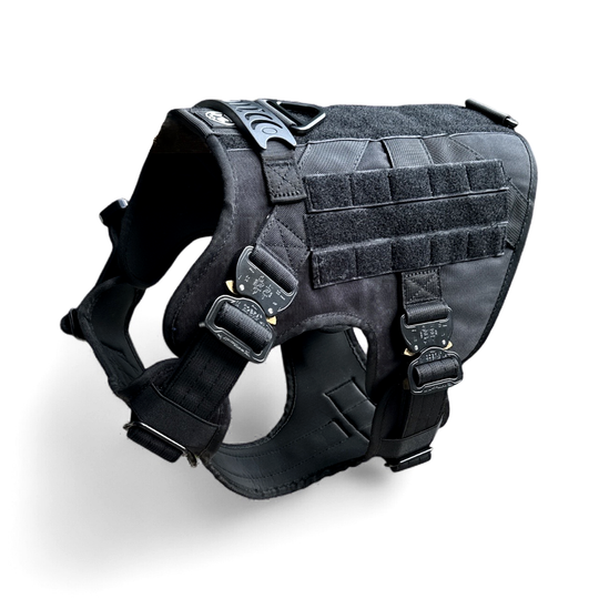 Neu! Alltrail CC-K9 V2 Professional Magnetgriff Dienstgeschirr mit Sicherheits-Cobras