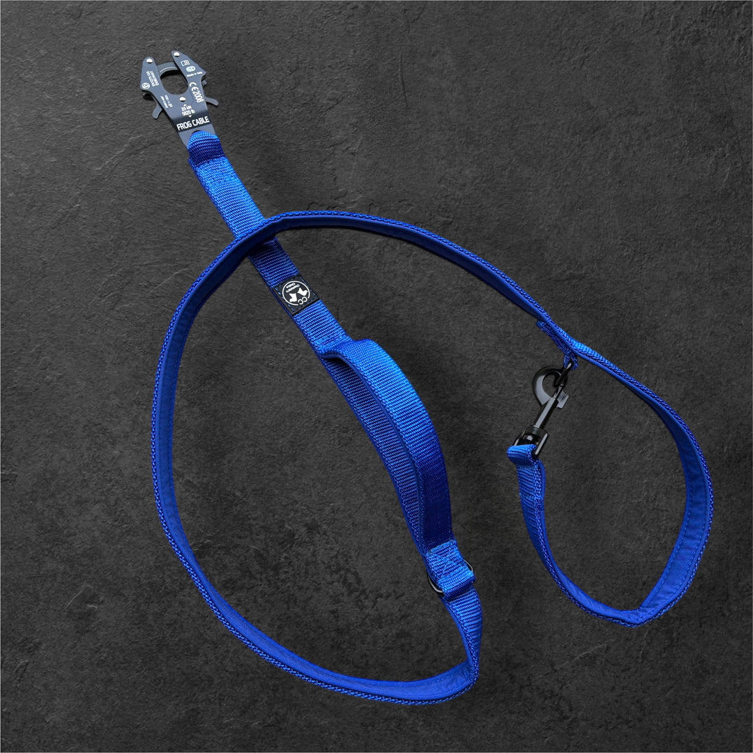 2.5 cm Leine personalisiert mit Standard-Karabiner, Frog Cable oder Frog 360