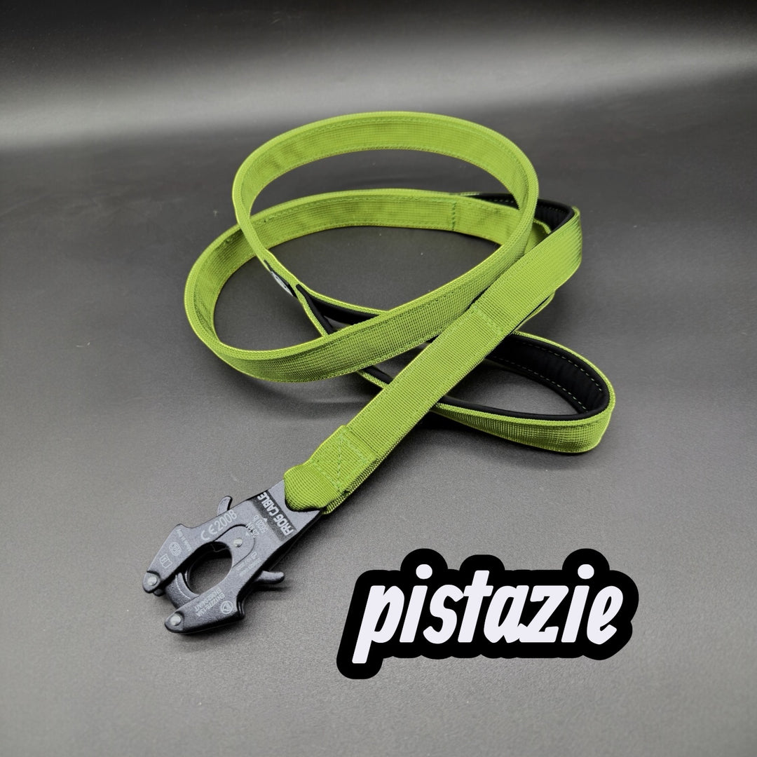 2.5 cm Leine personalisiert mit Standard-Karabiner, Frog Cable oder Frog 360