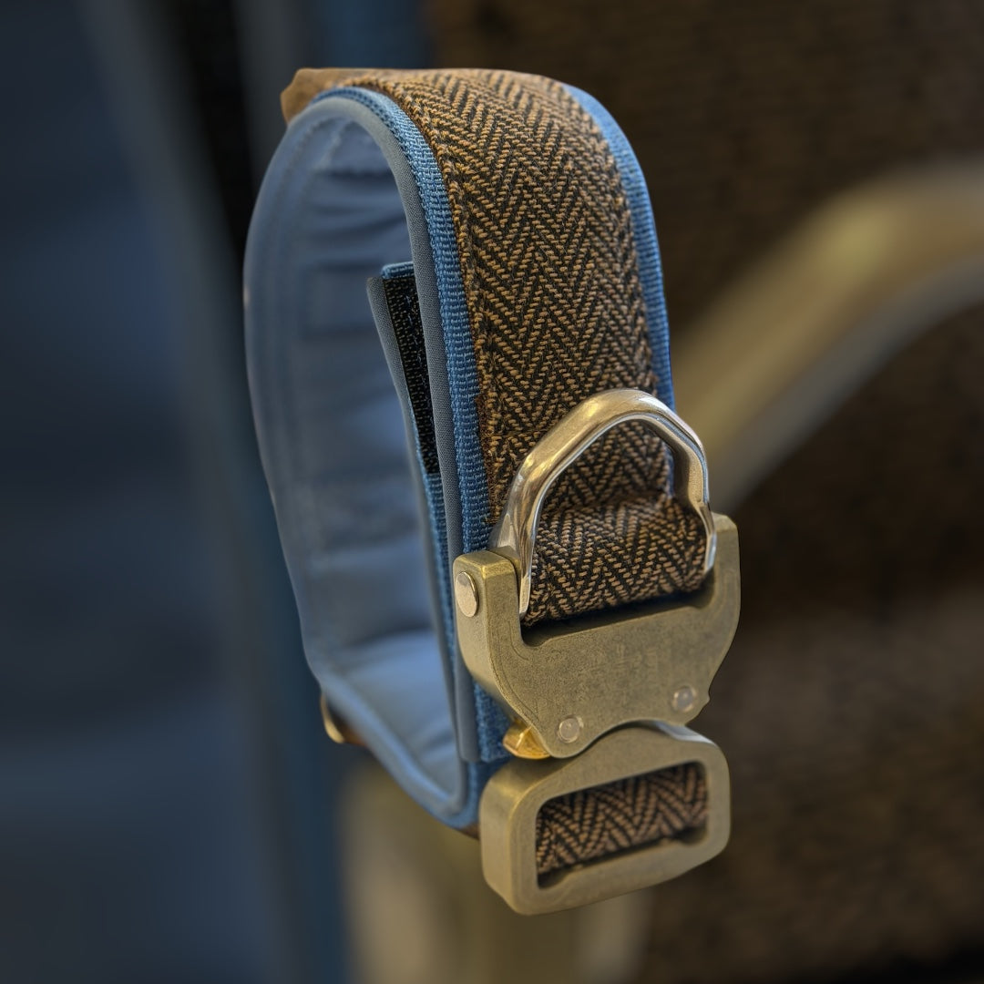 <tc>Luxus Heavy Duty Collier Configurateur de collier personnalisé 5 cm et 7 cm pour grands chiens</tc>