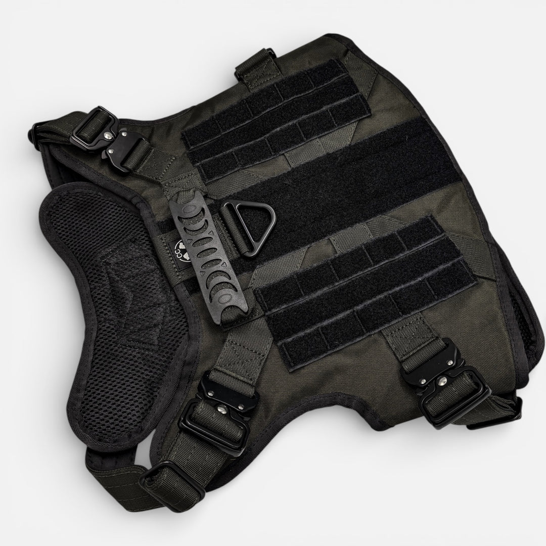 Alltrail CC-K9 Deluxe Hundegeschirr - 4 Metallschnallen & hochwertige Fertigung