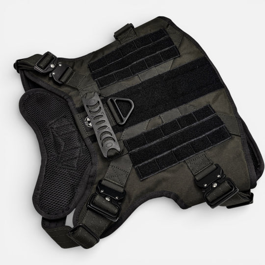 Alltrail CC-K9 Deluxe Hundegeschirr - 4 Metallschnallen & hochwertige Fertigung