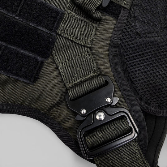 Alltrail CC-K9 Deluxe Hundegeschirr - 4 Metallschnallen & hochwertige Fertigung