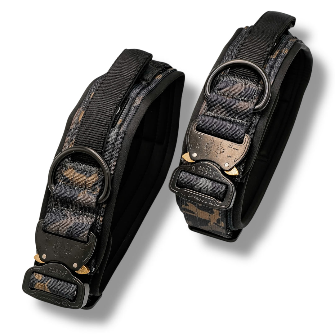 Édition limitée rose et camouflage 5 cm de large (41 cm-60 cm) - camouflage noir (<tc>mousqueton</tc> rose)