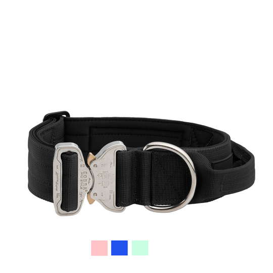 SALE % On Duty Cobra Haltegriff Halsband 5 cm für grosse Hunde (48 cm-52 cm)