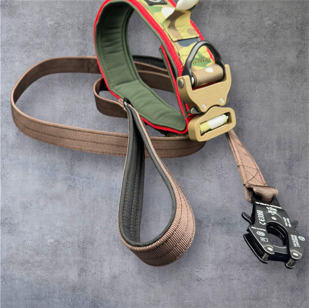 2.5 cm <tc>leash</tc> personalized with standard carabiner, Frog Cable or Frog 360