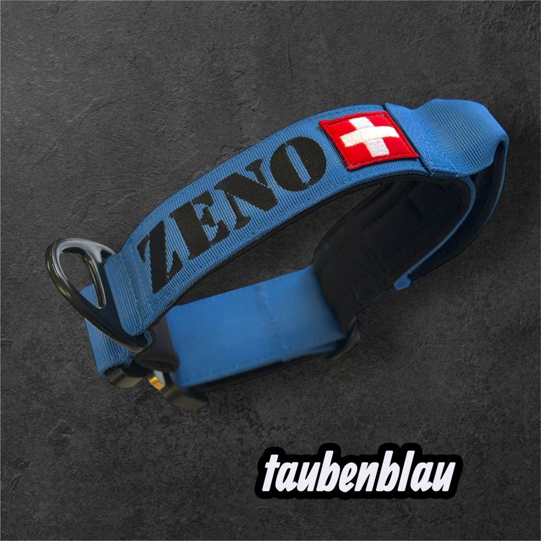 4 cm wide <tc>leash</tc>n with Frog 360 personalized