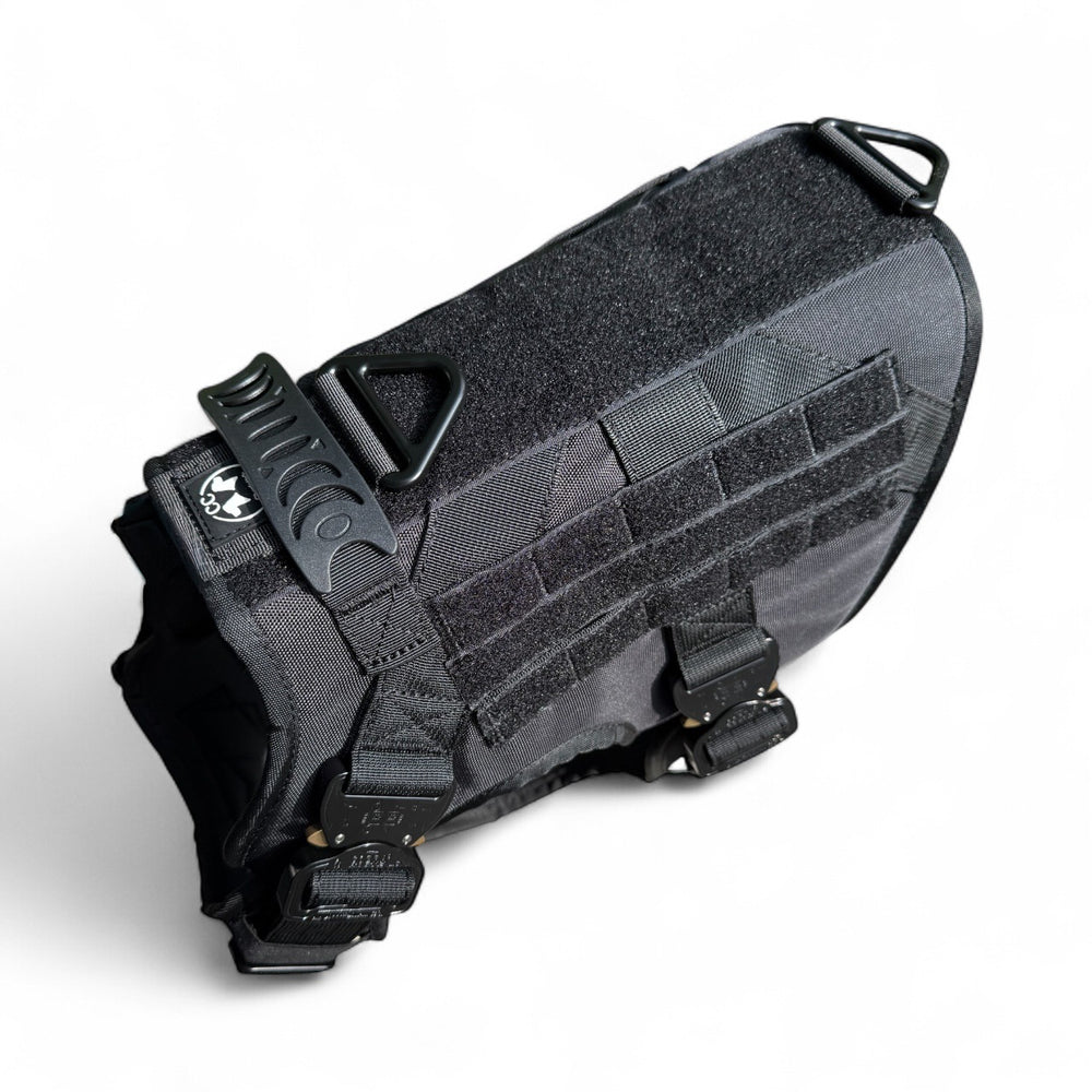 Neu! Alltrail CC-K9 V2 Professional Magnetgriff Dienstgeschirr mit Sicherheits-Cobras