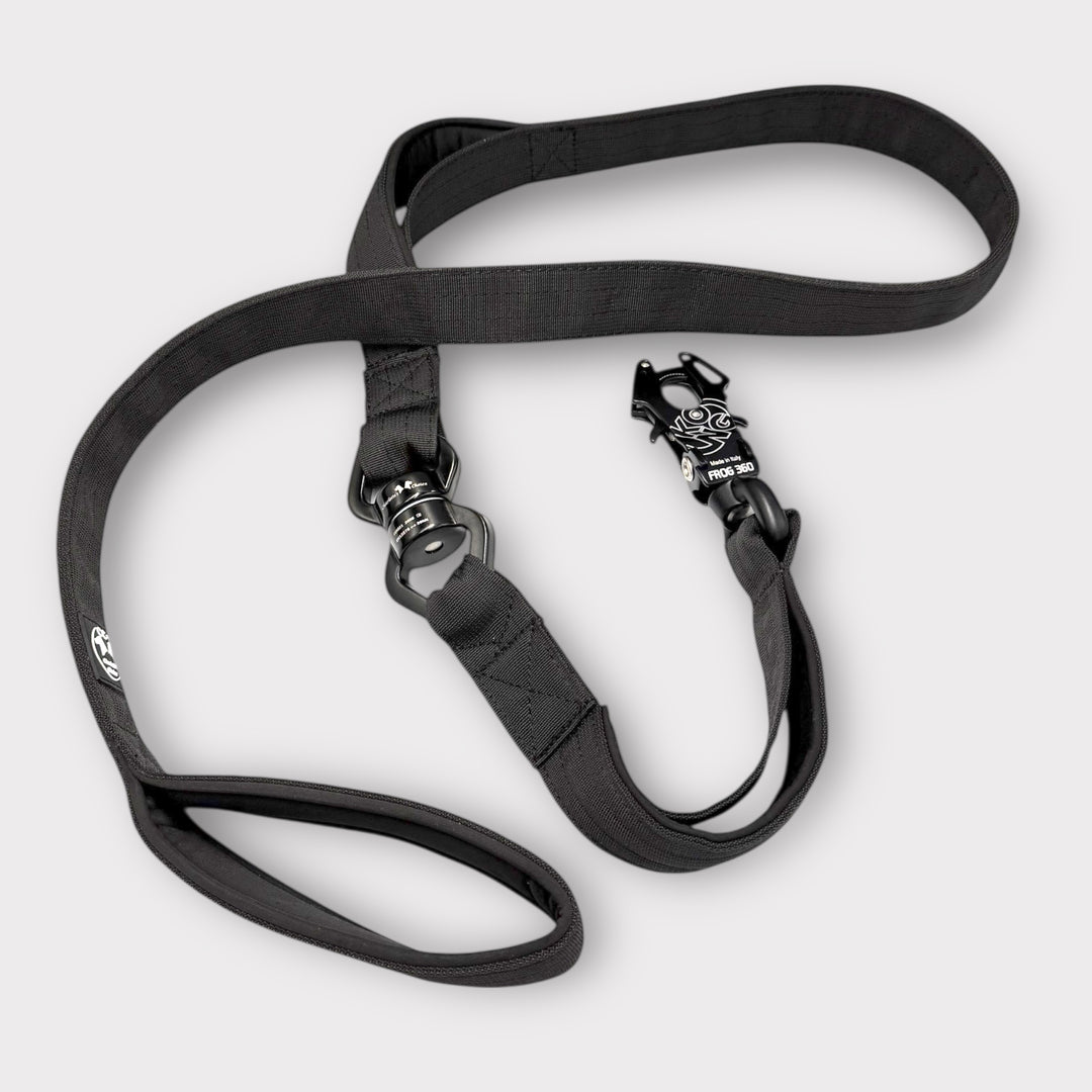 RaptorCC-K9 Leine 38mm Breite mit 3 Griffen