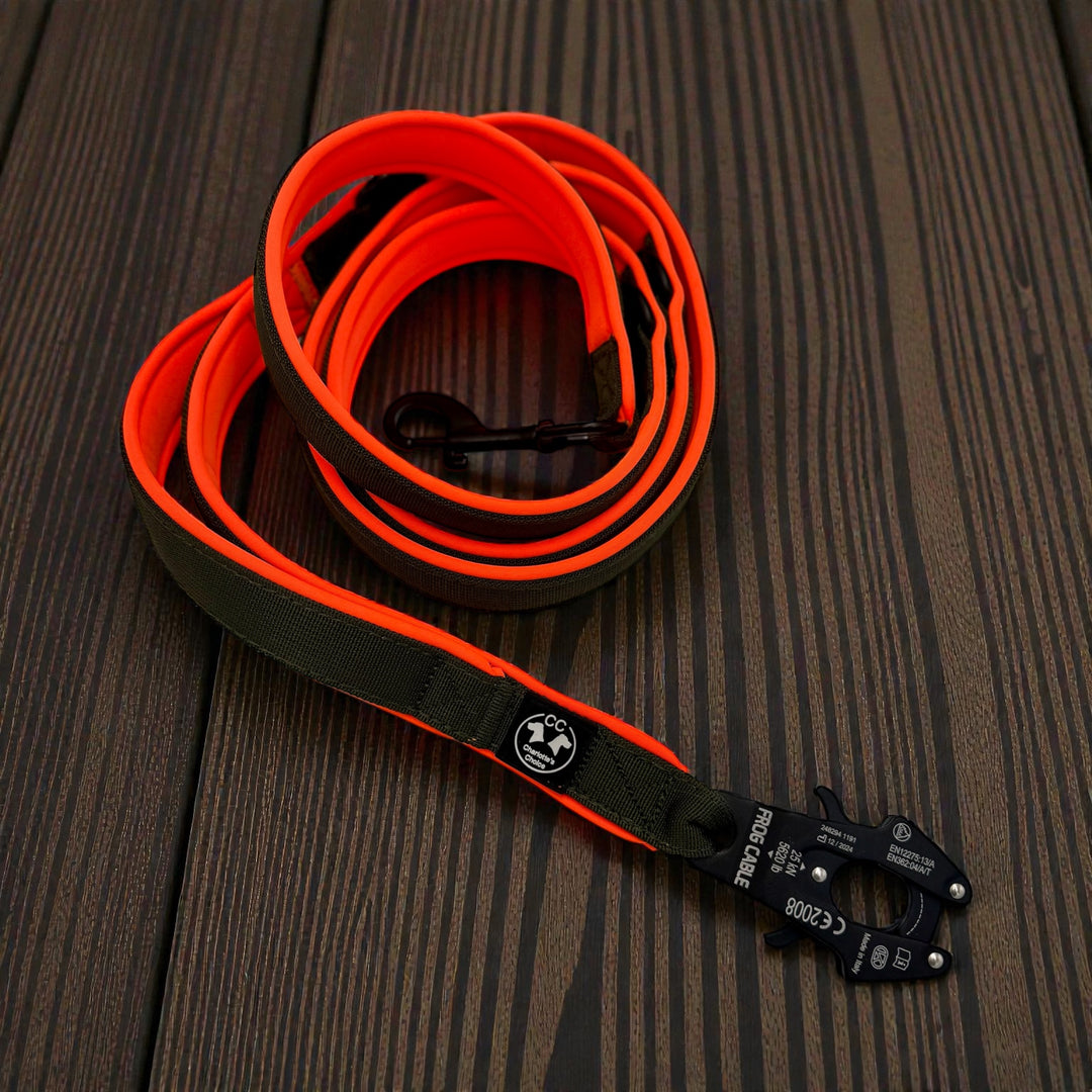 Hundeleine für grosse Hunde mit neon pink