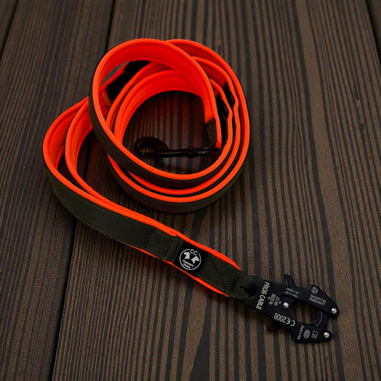 Hundeleine für grosse Hunde mit neon pink