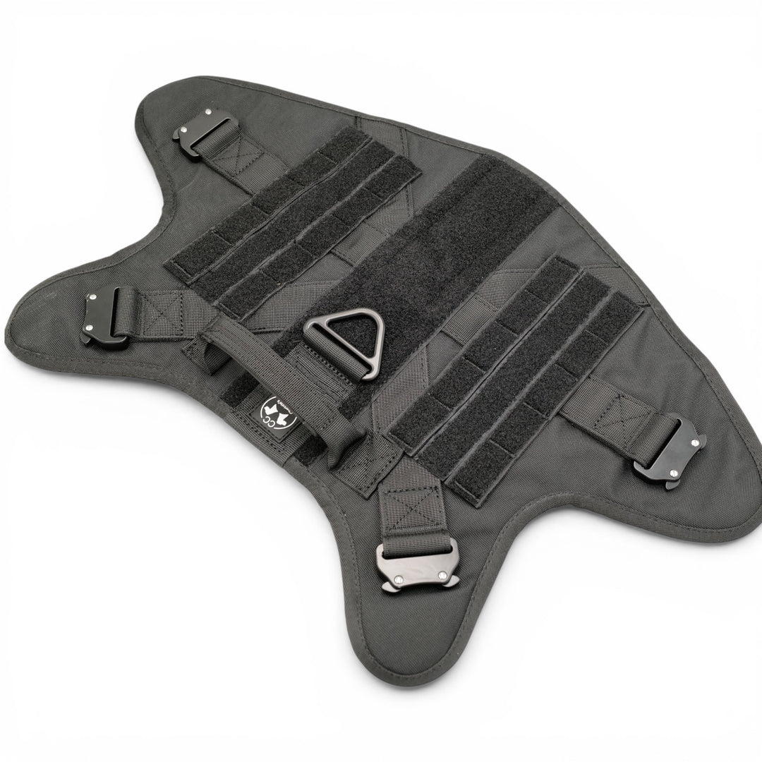 Alltrail CC-K9 Deluxe Hundegeschirr - 4 Metallschnallen & hochwertige Fertigung