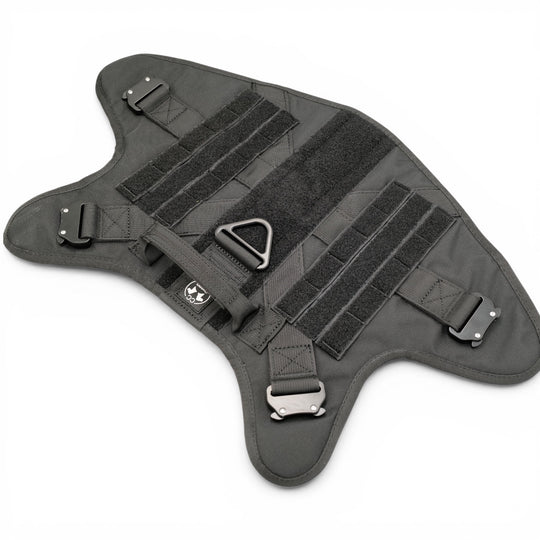 Alltrail CC-K9 Deluxe Hundegeschirr - 4 Metallschnallen & hochwertige Fertigung