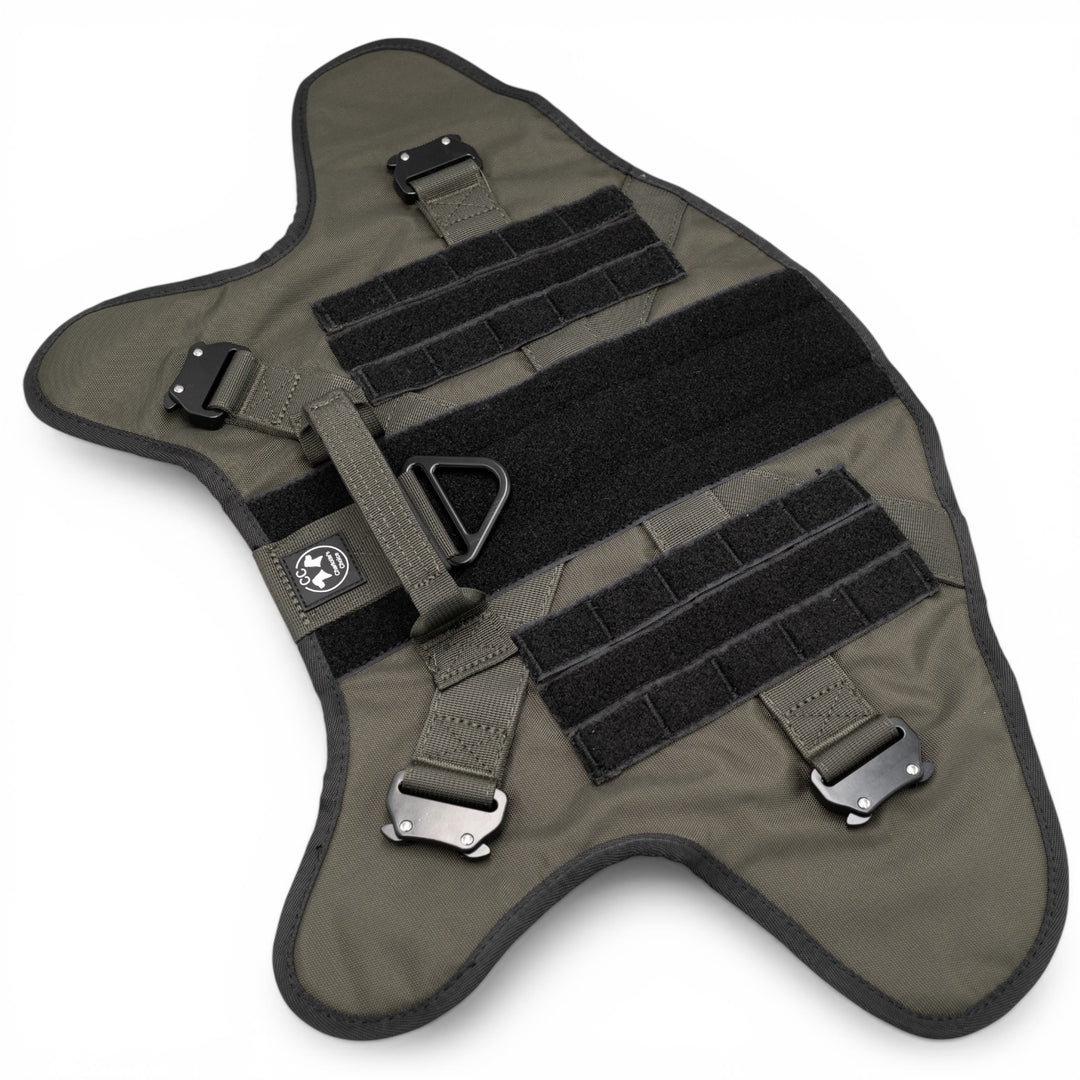 Alltrail CC-K9 Deluxe Hundegeschirr - 4 Metallschnallen & hochwertige Fertigung