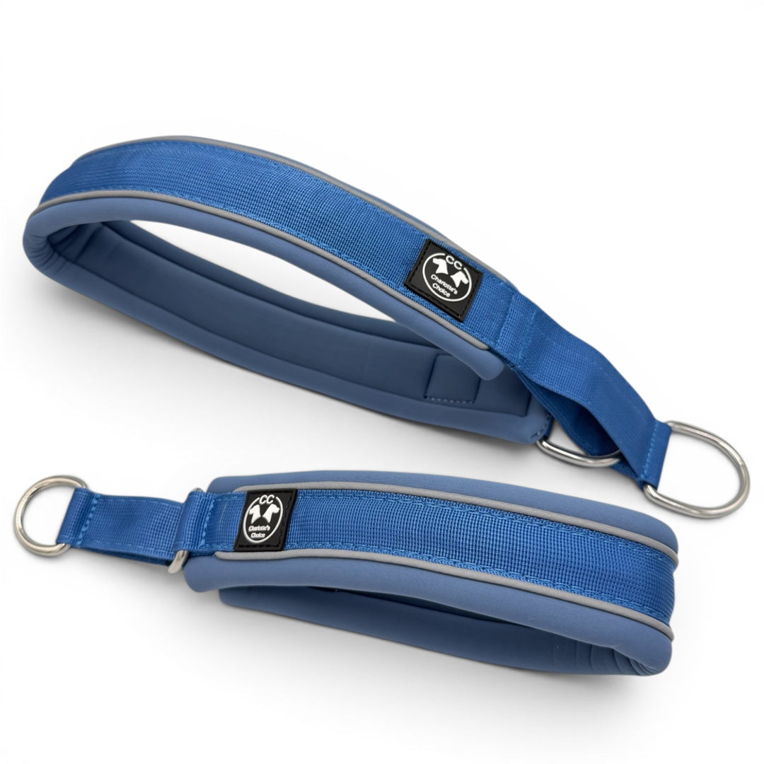halsband blau zugstopp