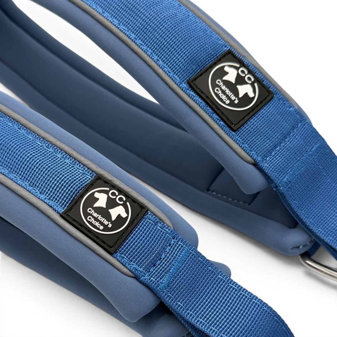 halsband blau zugstopp