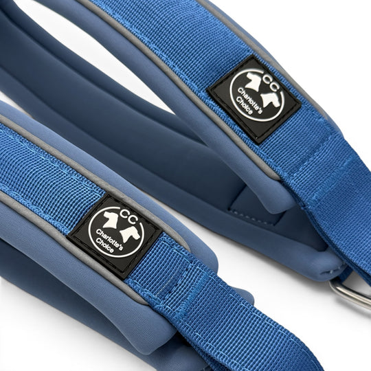 halsband blau zugstopp