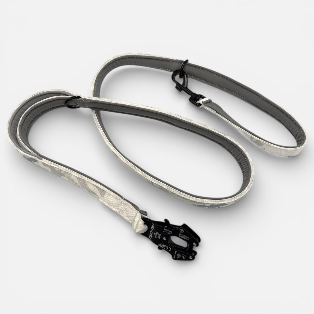 Limited Edition Alpine 4 cm breit (52 cm-59 cm) - alpine camouflage (Schnalle grau)