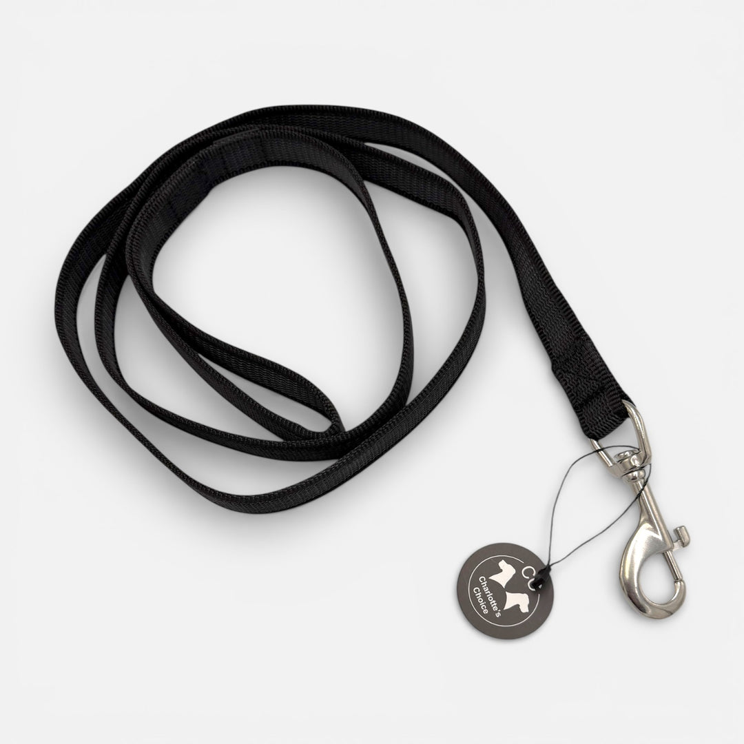 Gummierte Leine 2.5 cm 1/2/3/5/10/15 m Standard Karabiner