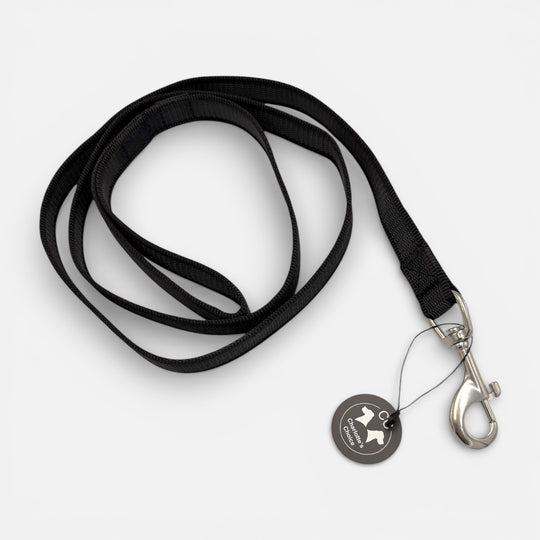 Gummierte Leine 2.5 cm 1/2/3/5/10/15 m Standard Karabiner