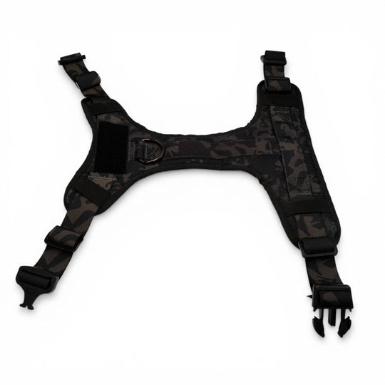 Alltrail CC-K9 Eco light Hundegeschirr  - Black camouflage