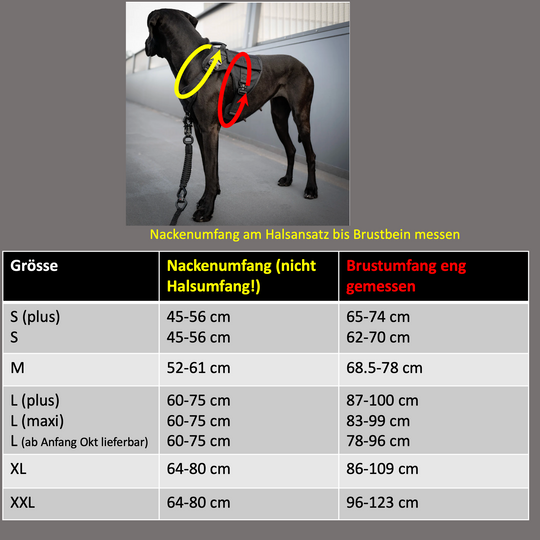 Alltrail CC-K9 Deluxe Hundegeschirr - 4 Metallschnallen & hochwertige Fertigung