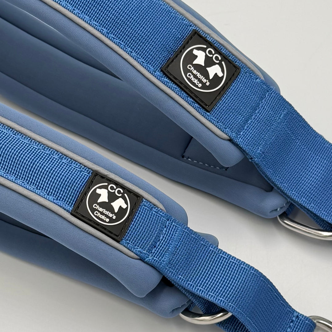 halsband blau zugstopp