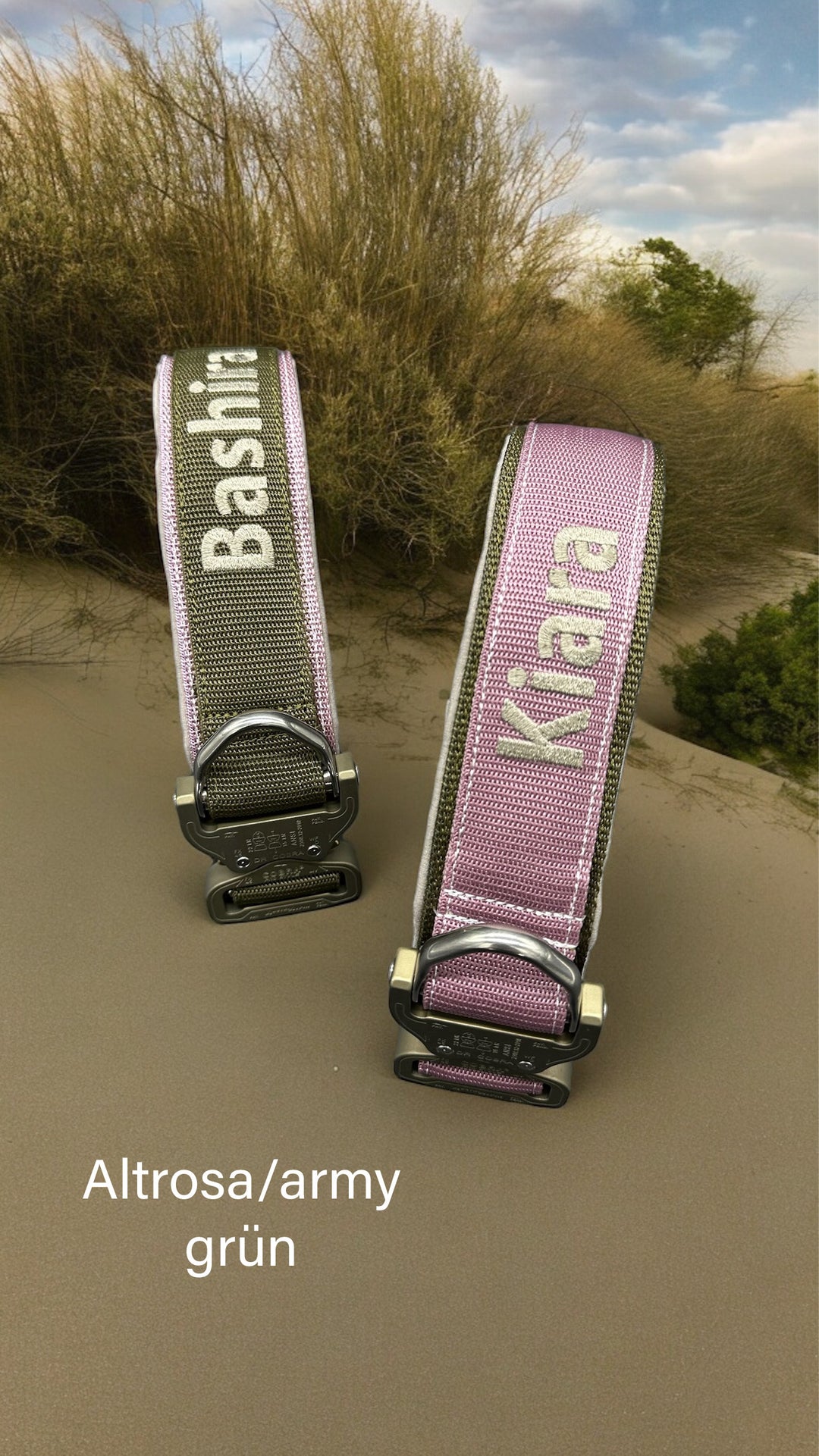 4cm wide <tc>leash</tc>n personalized with Frog 360
