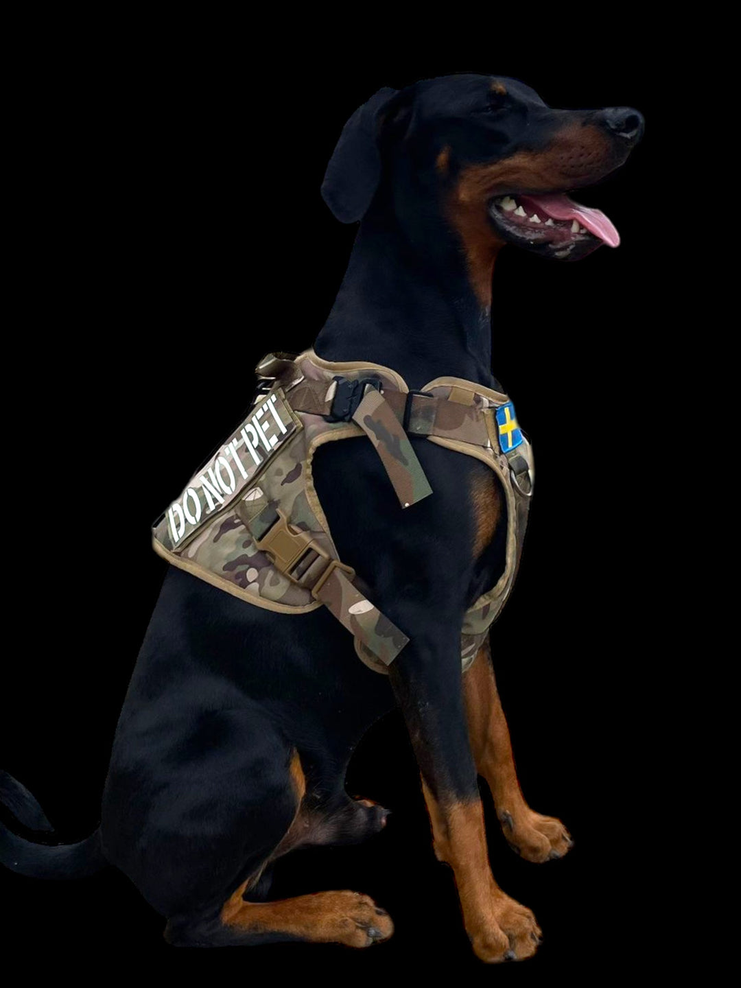 Hundegeschirr NoPull Anti Zieh Haken grosse Hunde - Camouflage
