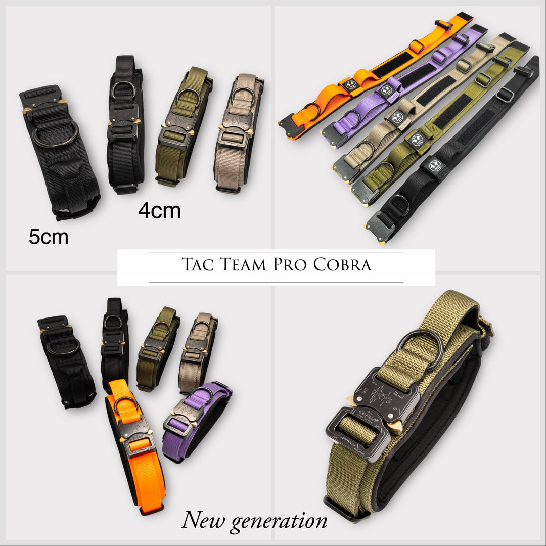 Tac Team Pro Cobra 5 cm de large (34 cm-60 cm)