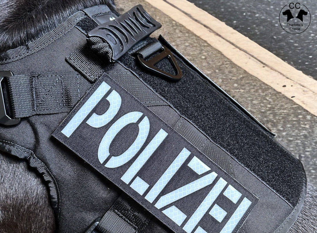 Polizeigeschirr für Polizeihunde