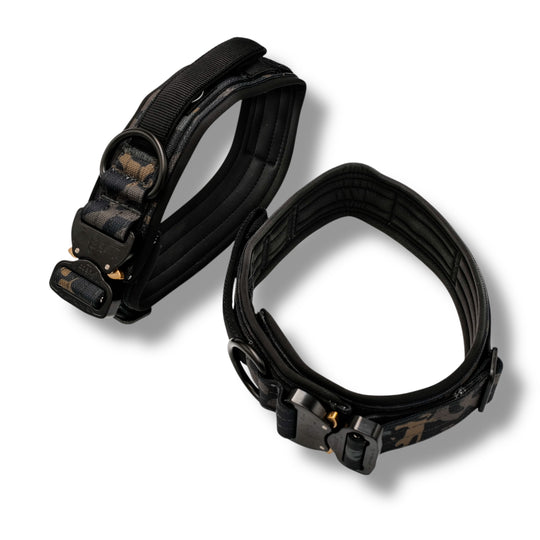 starkes Magnetgriff Halsband 5 cm breit für sehr grosse starke Hunde mit Cobra Schnalle von Austrialpin 