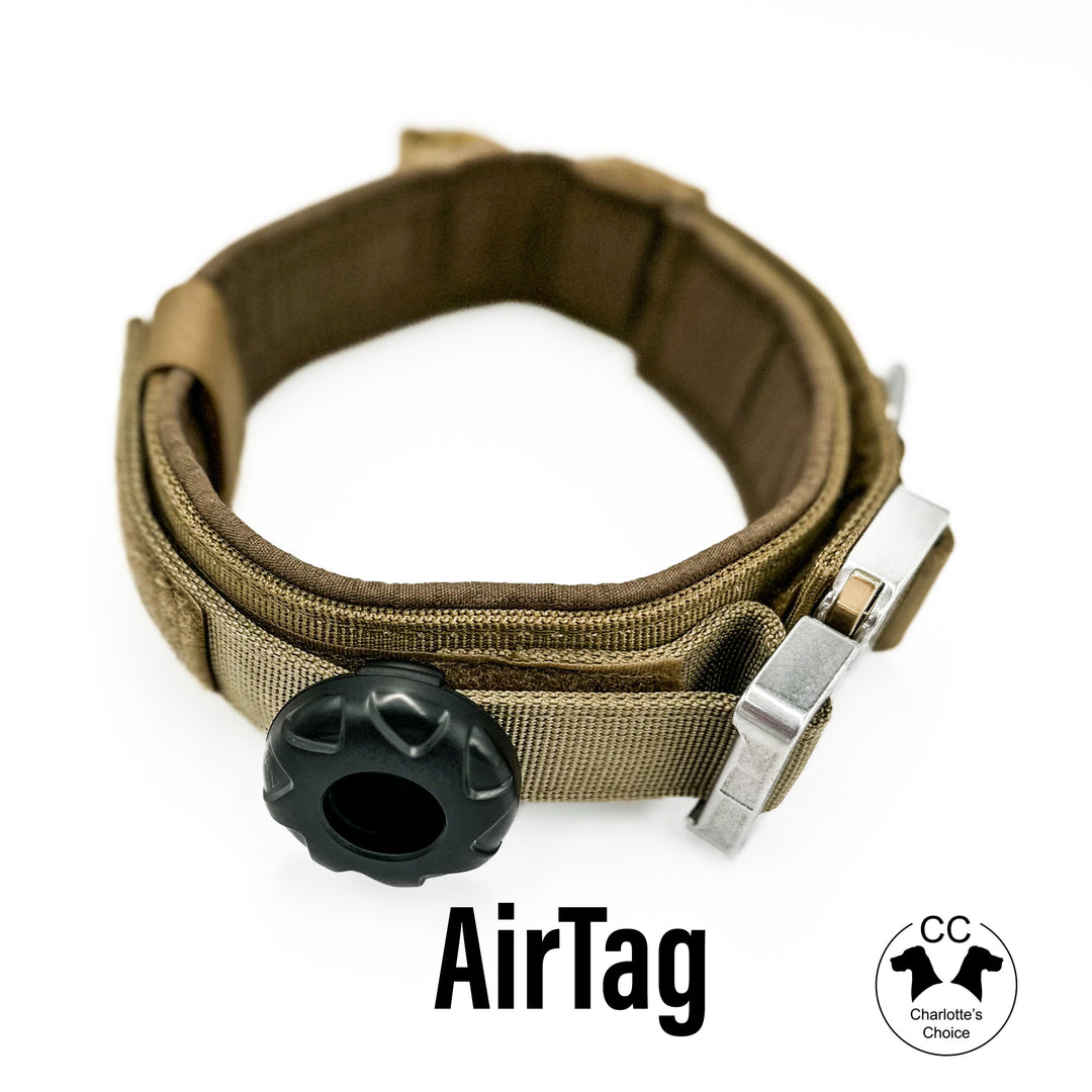 Tac Team Army Cobra Halsband (43 cm-61 cm) - safari