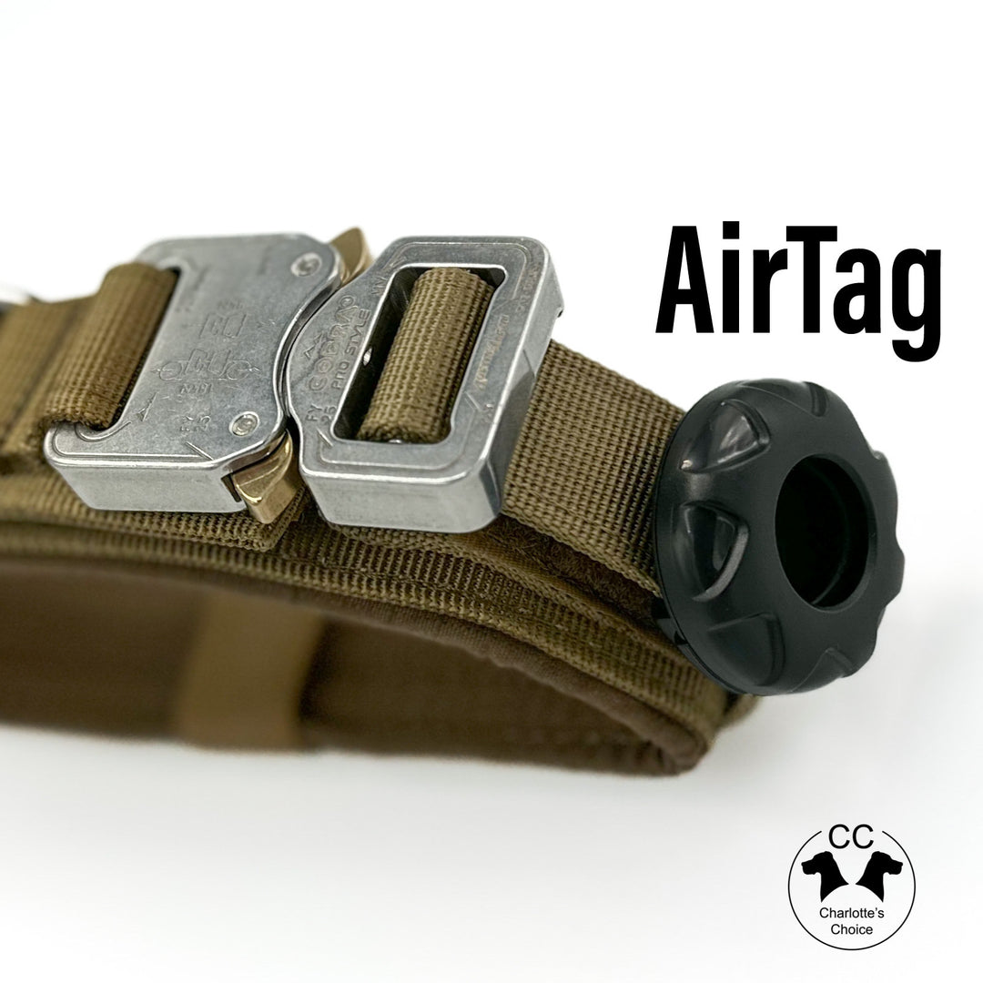 Tac Team Army Cobra Halsband (34 cm-61 cm) - schwarz