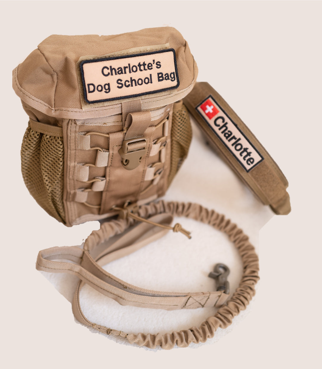 Hundeschule Bag mit Velcro