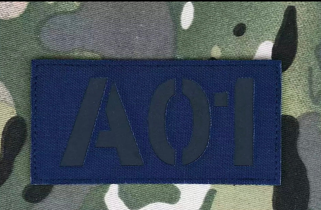 Large name patches for <tc>harness</tc>e laser cut - (IR, headlight reflecting or self-illuminating)