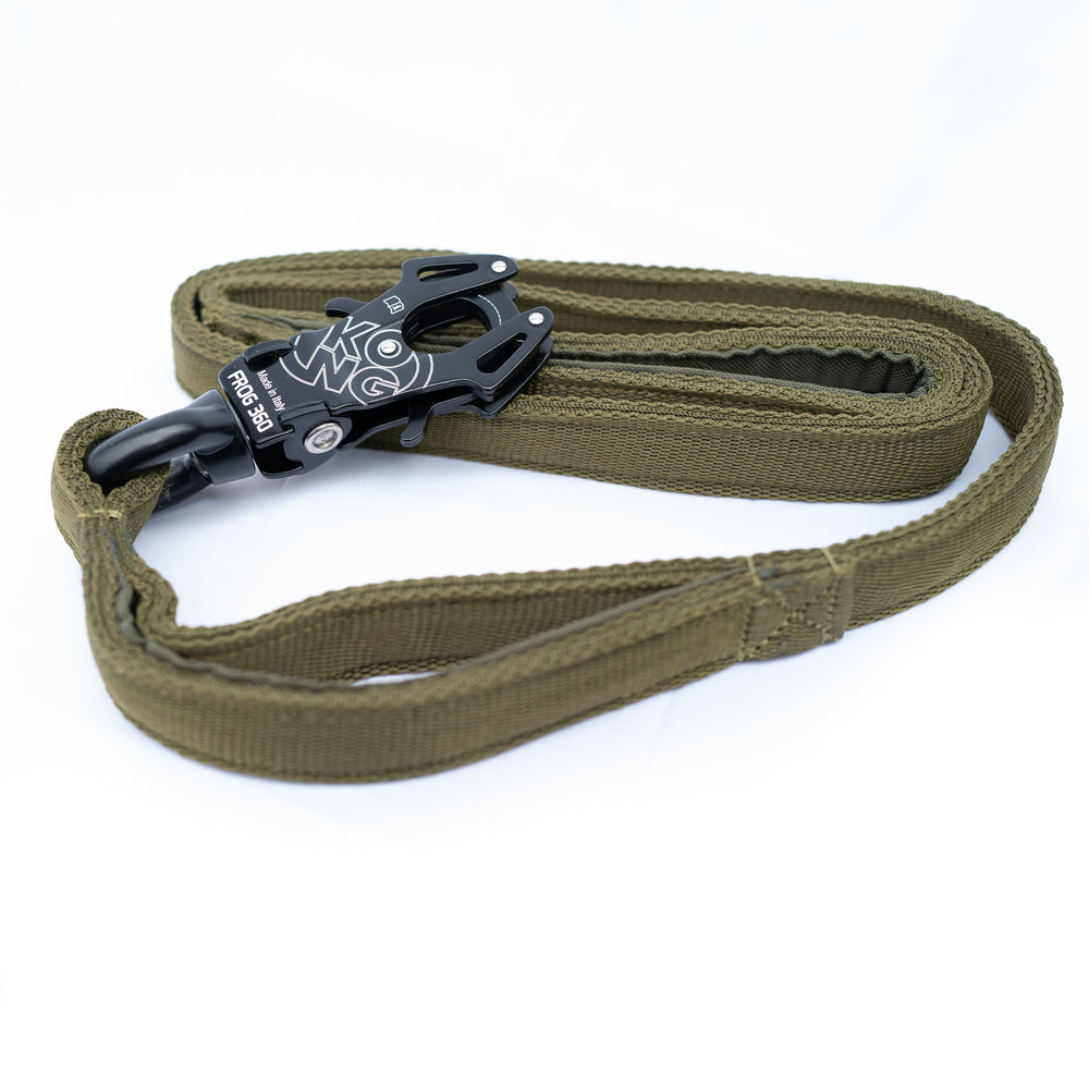 <tc>On Duty</tc> <tc>leash</tc> 1.5 m 2.5 cm wide Kong Frog 360 for very large dogs 80 kg+
