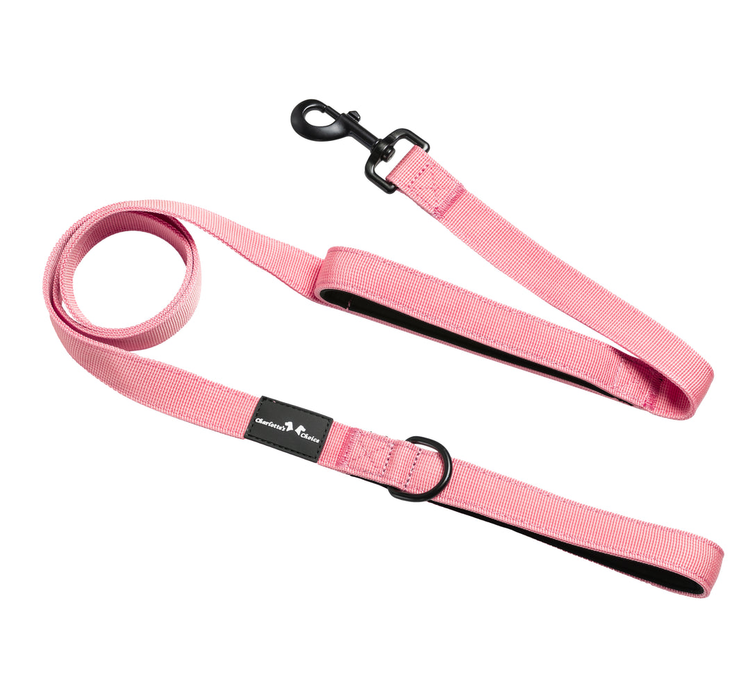 On Duty pink 1.50m with short strap <tc>leash</tc> for large dogs 50kg+