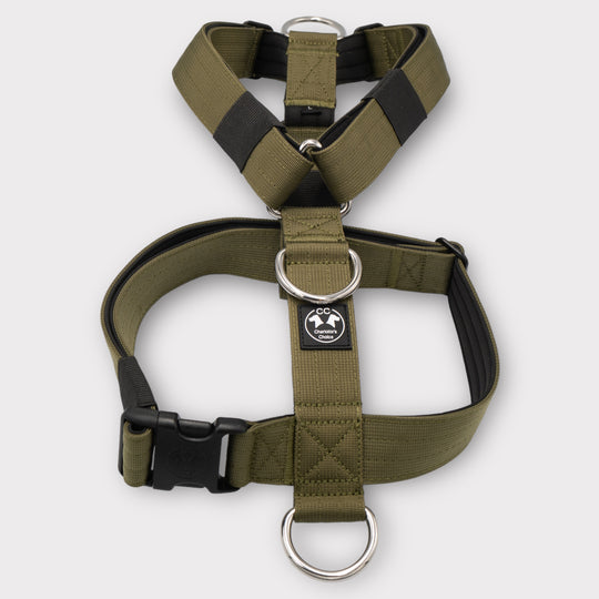 3Point chest harness On Duty black